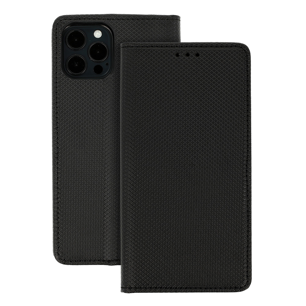 Husa Carte Smart Magnet Negru