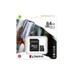 Card Memorie MicroSD cl. 10 + Adaptor KINGSTON 64 GB