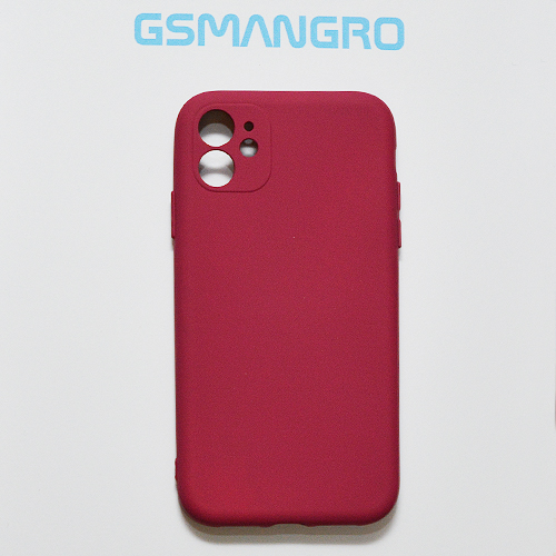 Accesorii GSM en-gross ANGRO Husa Silicon CATIFEA Visiniu Samsung Iphone Huawei Xiaomi Redmi Nokia Oppo Motorola Alcatel Realme LG