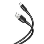 Cablu Date si Incarcare Rapida XO NB212 USB – Tip C 2,1A  – 1m  Negru