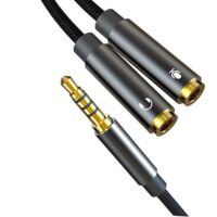 Cablu Audio 2in1 XO NB R197 Jack 3.5mm - Splitter Dual Jack 3.5mm , 0.25m