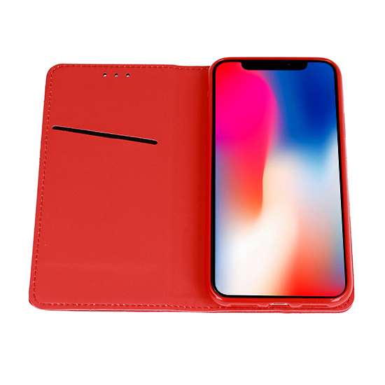 Husa Samsung Tip Carte Smart Magnet Rosu . Accesorii GSM en-gross angro Husa Samsung, Iphone, Huawei, Xiaomi, Redmi, Nokia, Oppo, Motorola, Alcatel, Realme, LG