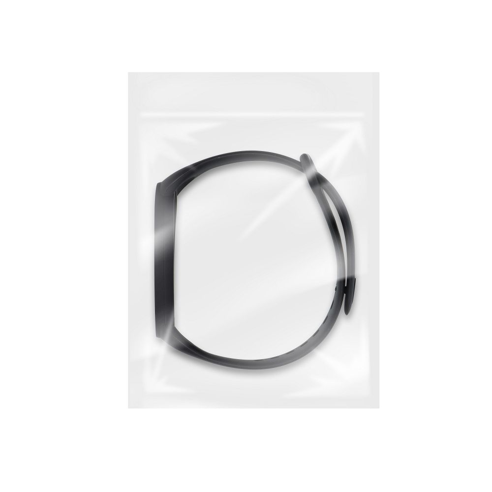 Bratara , Curea din silicon Smart Band Xiaomi Mi Band 5 / 6 / 7 - Negru - imagine 5