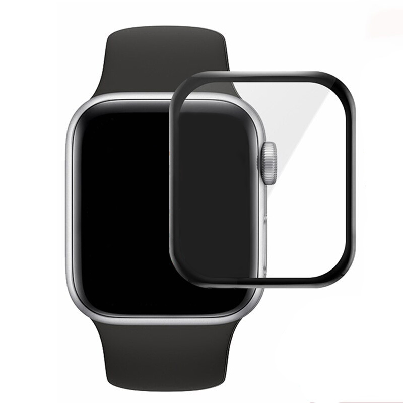 Folie Sticla HARD PMMA Full Glue Apple Watch Series 7 41mm - imagine 2