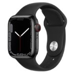 HOCO Curea Ceas WA01 Silicon Apple Watch 42 / 44 / 45 / 49mm – Negru