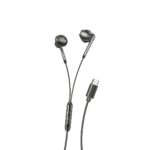 Casti Stereo XO EP66  Mufa Tip C pentru S20 S21 S22 S23 A53 A54 , iPad Pro / iPad Air / Seria iPhone 15  – Negru