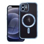 Husa iPhone 14 MagSafe Luxury Cristal Blue