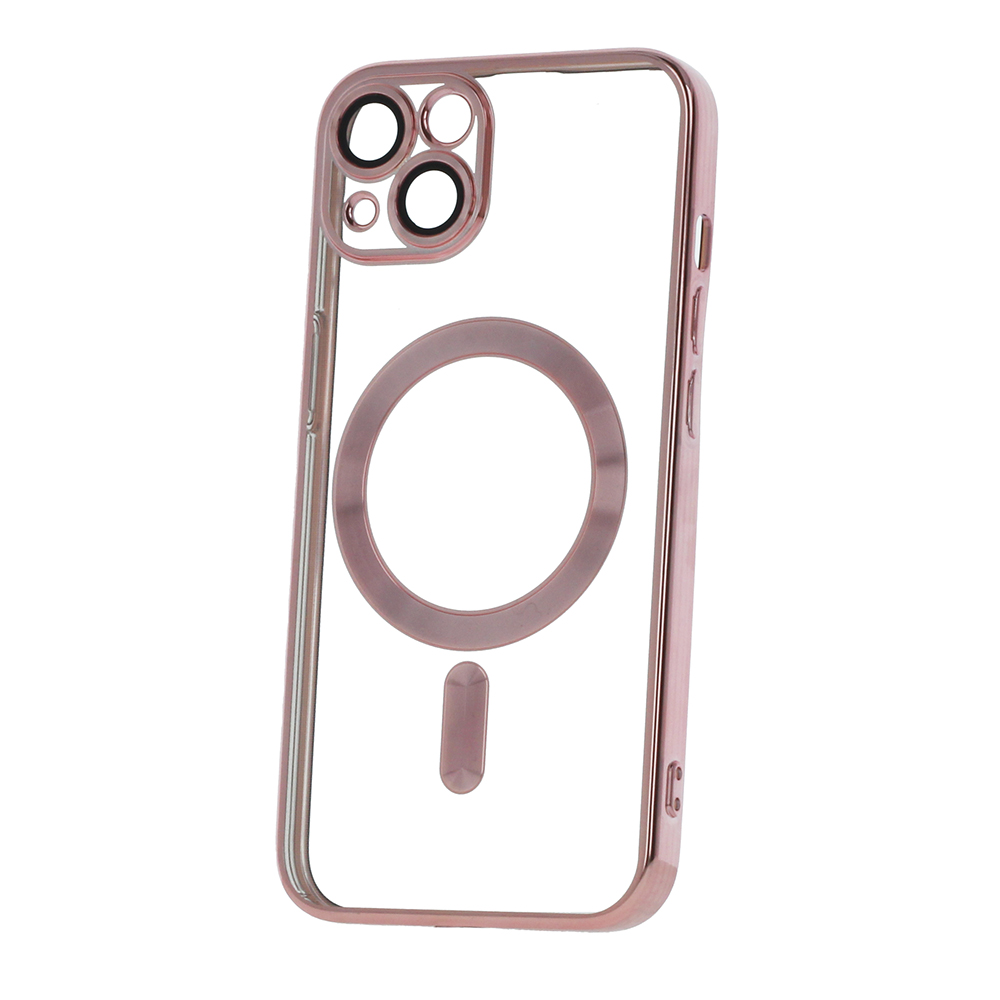 Husa iPhone 11 MagSafe Luxury Cristal Rose Gold