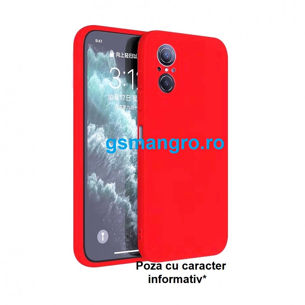 Husa Oppo A78 5G / A58 5G Silicon CATIFEA Rosu