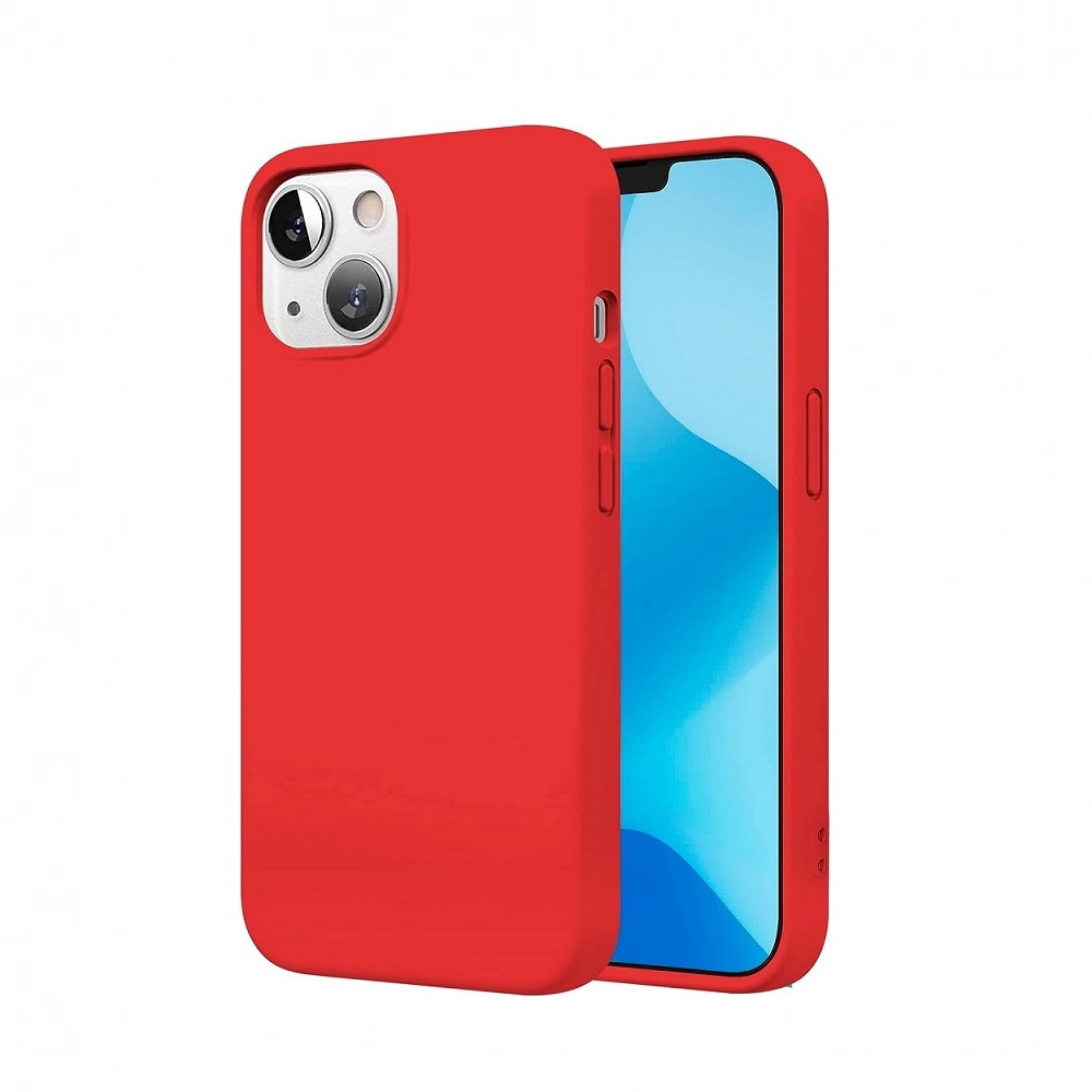 Husa iPhone 15 Plus Silicon CATIFEA Rosu