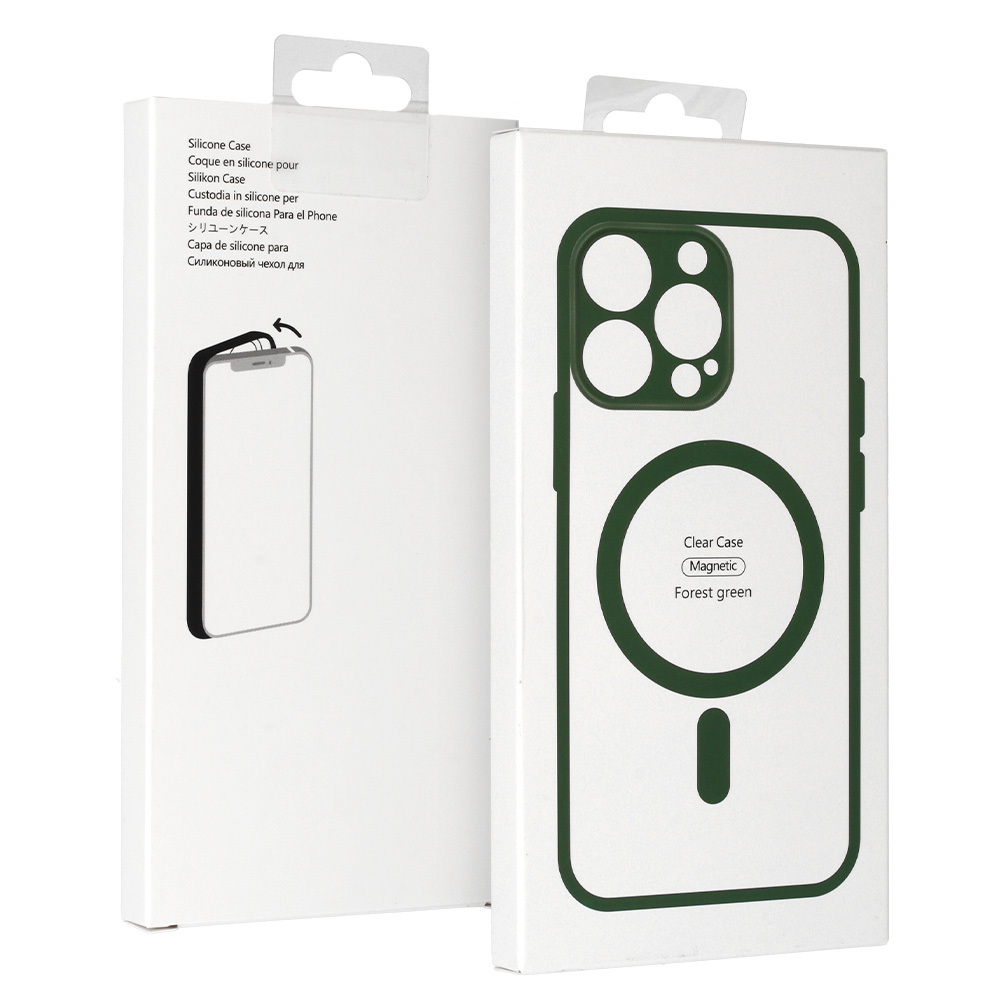 Husa Samsung S23 Ultra Acrylic Color MagSafe Verde - imagine 7