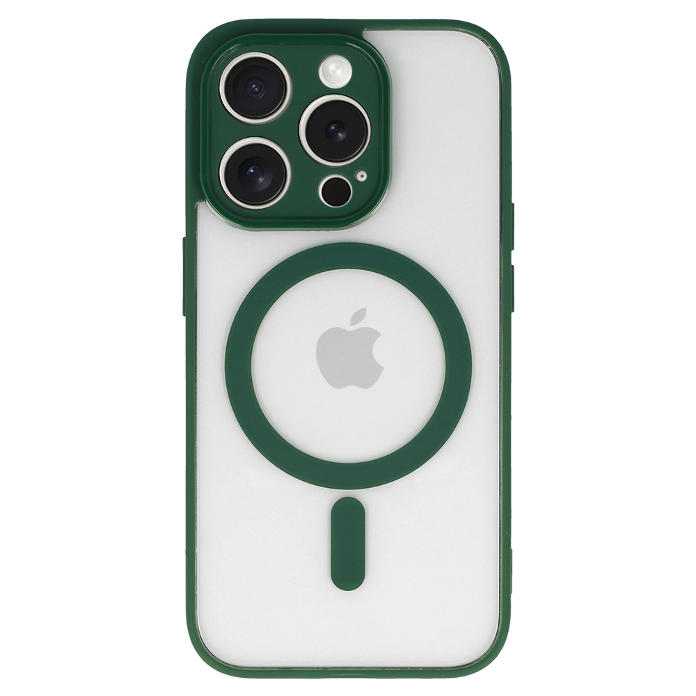 Husa Samsung S23 Ultra Acrylic Color MagSafe Verde - imagine 5