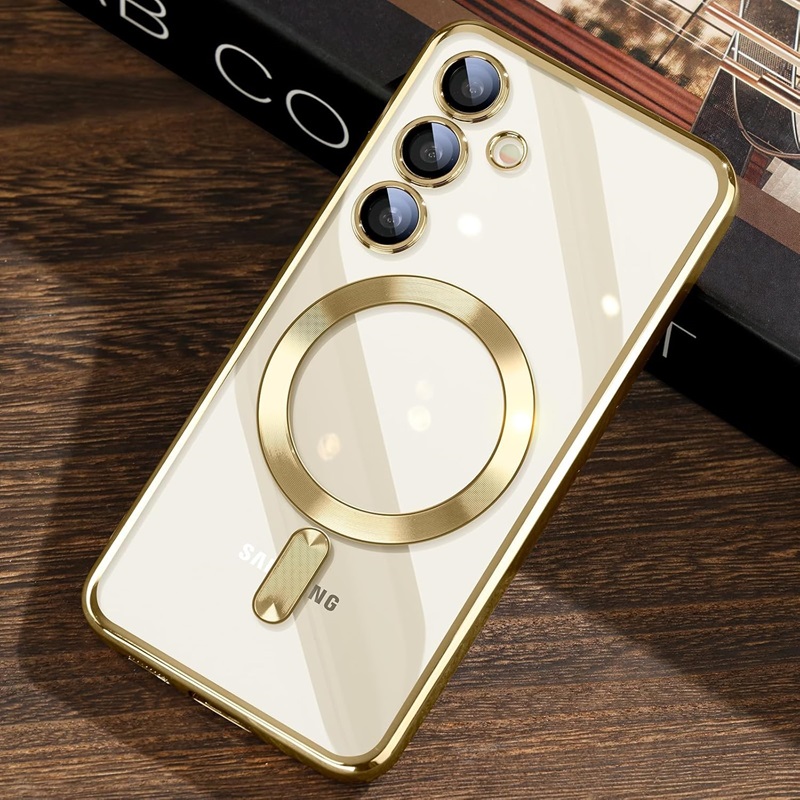 Husa Samsung MagSafe Luxury Cristal Gold