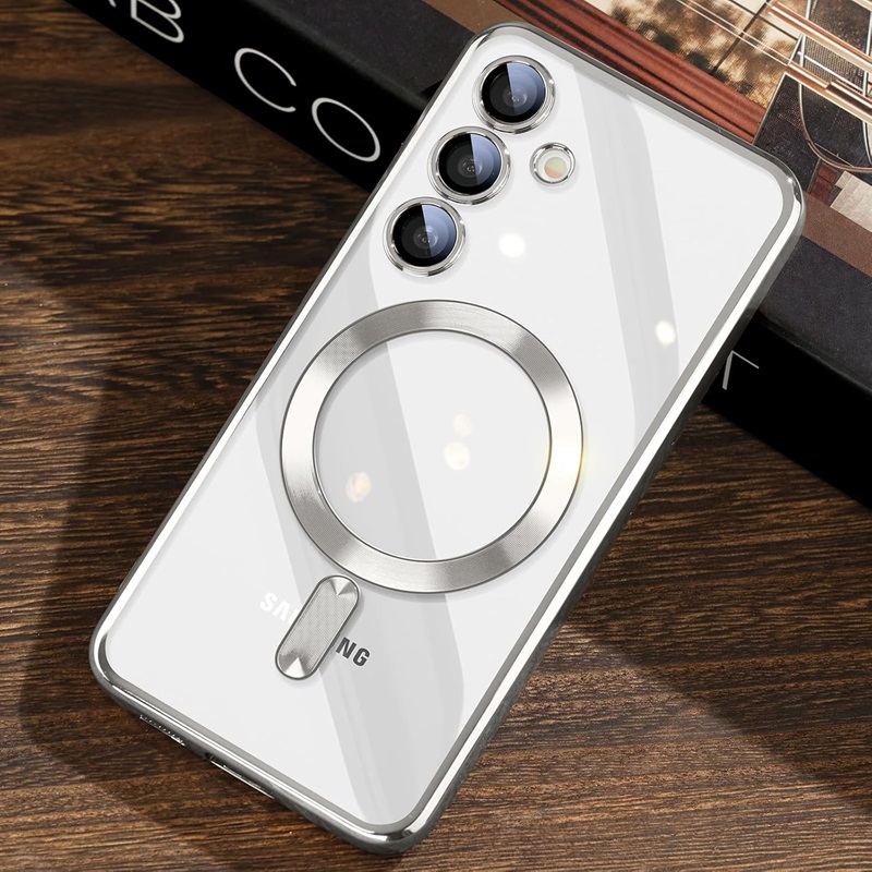 Husa Samsung MagSafe Luxury Cristal Silver
