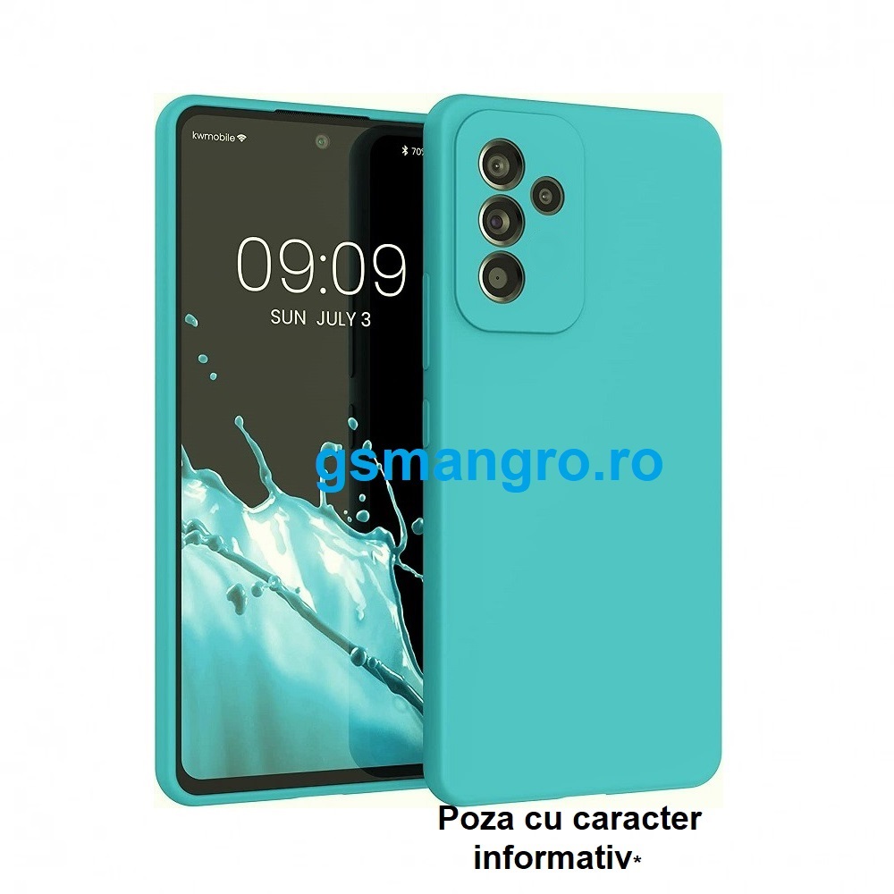 Husa Samsung S24 Silicon CATIFEA Turcoaz