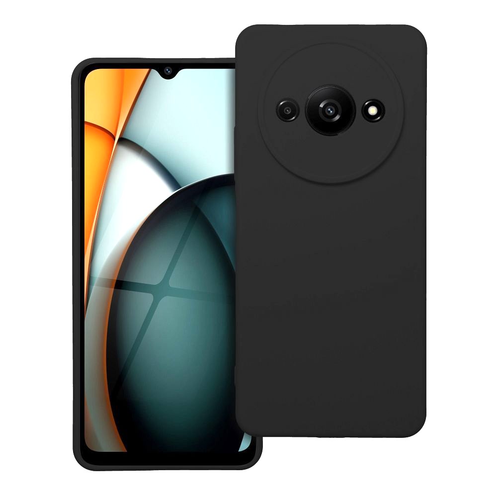 Husa Redmi A3 4G Silicon Catifea Negru