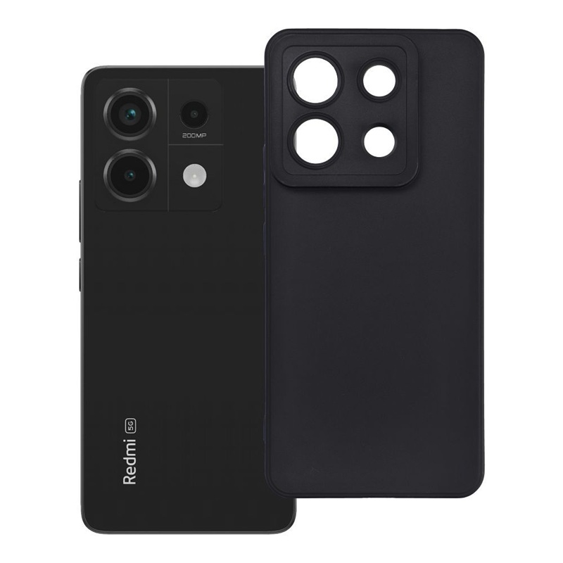 Husa Xiaomi Redmi Note 13 Pro 5G Silicon Matt TPU Negru