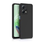 Husa Xiaomi Redmi Note 12 Pro 5G Silicon Catifea Negru