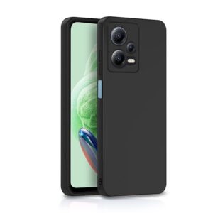 Husa Redmi Note 12 Pro 5G Silicon Catifea Negru