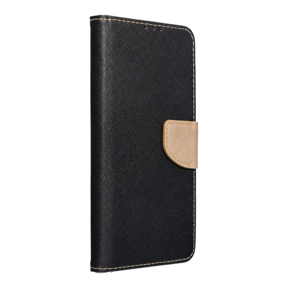 Husa Samsung A13 5G Fancy Book Negru / Gold