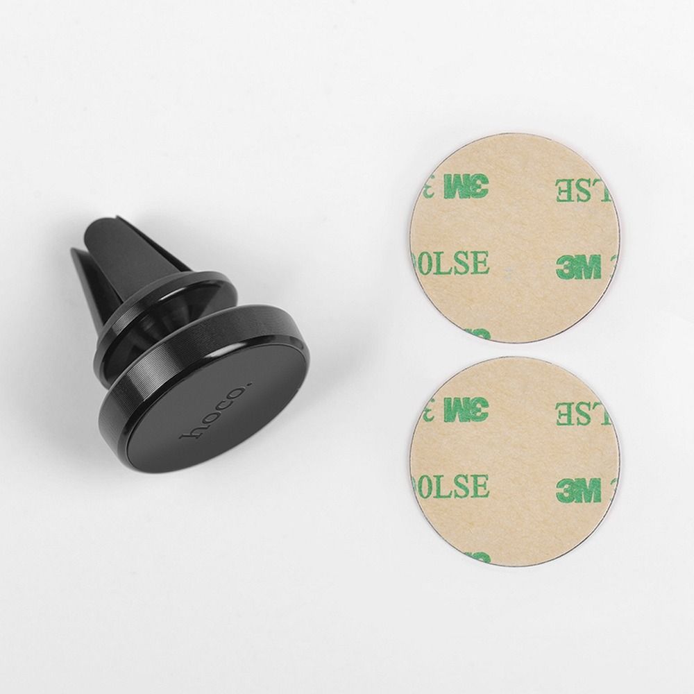 Suport Telefon Magnetic Grila Aerisire HOCO CA47 - Negru - imagine 2