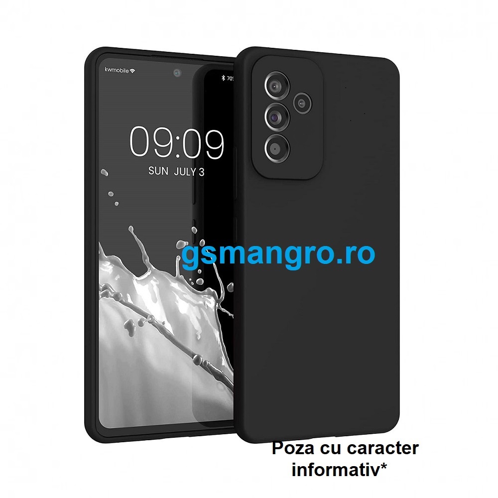 Husa Samsung A16 Silicon Catifea Negru Accesorii GSM en-gros angro