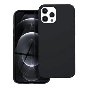 Husa iPhone 16 Pro Silicon CATIFEA (big hole) Negru