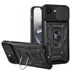 Husa iPhone 16e / 17e Slide Armor Negru