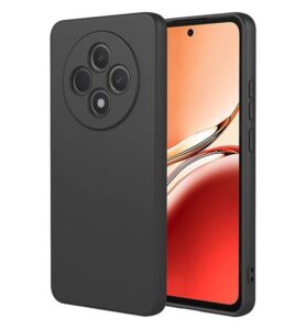 Husa Redmi 14c Silicon Catifea Negru