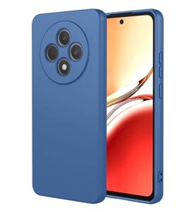 Husa Redmi 14c Silicon Catifea Albastru Inchis