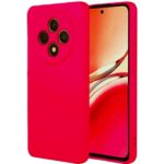 Husa Redmi 14c Silicon Catifea Rosu