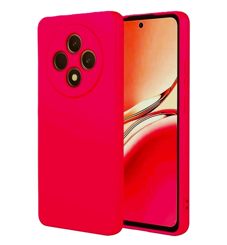 Husa Redmi 14c Silicon Catifea Rosu