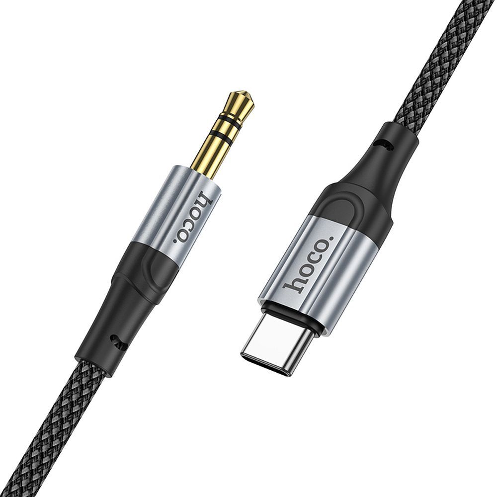 Cablu Audio HOCO UPA26 Tip C - Jack 3.5mm Negru - imagine 4