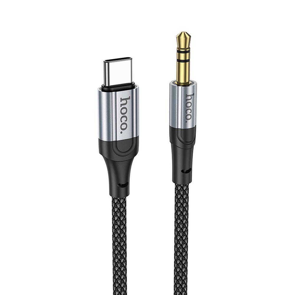Cablu Audio HOCO UPA26 Tip C - Jack 3.5mm Negru - imagine 2