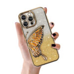 Husa iPhone 15 Pro Max Butterfly Gold