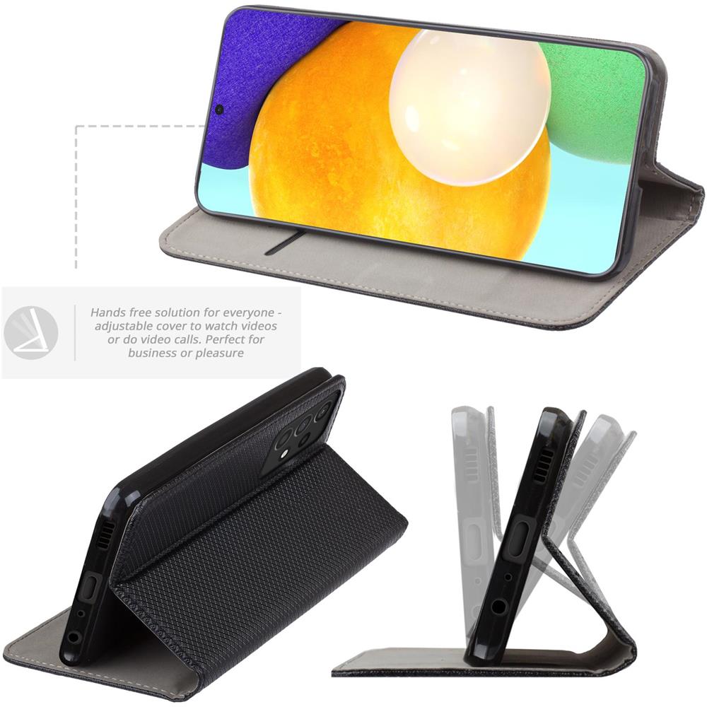 Husa Honor X7b Smart Magnet Negru - imagine 3