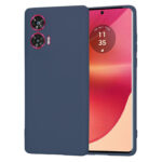 Husa Motorola G35 Silicon Catifea Albastru Inchis