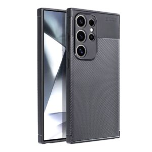 Husa Samsung S25 Ultra Premium Black Carbon