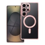 Husa Samsung S25 Ultra MagSafe Luxury Cristal Rose Gold