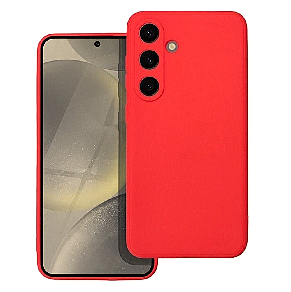Husa Samsung A36 5G Silicon Catifea Rosu