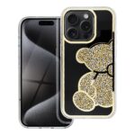 Husa iPhone 16 Pro TEDDY BEAR Gold