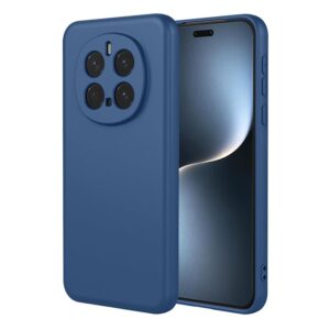 Husa Honor Magic 7 Pro Silicon Catifea Albastru Inchis