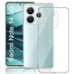 Husa Redmi Note 14 5G CLEAR Case 2mm ( Protectie Camere )