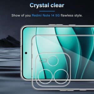 Husa Redmi Note 14 5G CLEAR Case 2mm