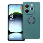 Husa Redmi Note 14 5G Silicon RING Verde