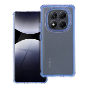 Husa Redmi Note 14 Pro 5G / Note 14 Pro Plus 5G Matrix CLEAR Blue