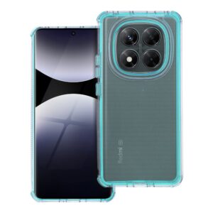 Husa Redmi Note 14 Pro 5G / Note 14 Pro Plus 5G Matrix CLEAR Menta