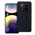 Husa Redmi Note 14 Pro 5G / Note 14 Pro Plus 5G Silicon RING Negru