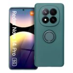 Husa Redmi Note 14 Pro 5G / Note 14 Pro Plus 5G Silicon RING Verde