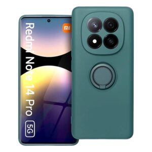 Husa Redmi Note 14 Pro 5G / Note 14 Pro Plus 5G Silicon RING Verde